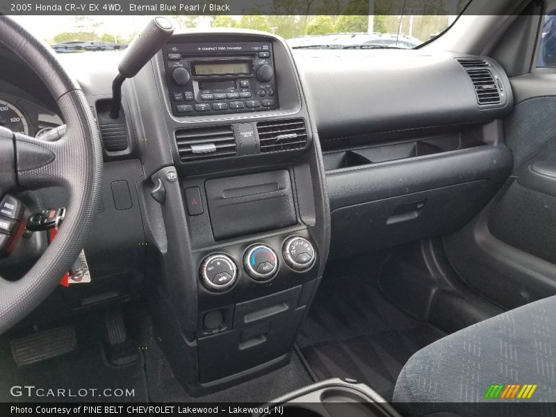 Eternal Blue Pearl / Black 2005 Honda CR-V EX 4WD