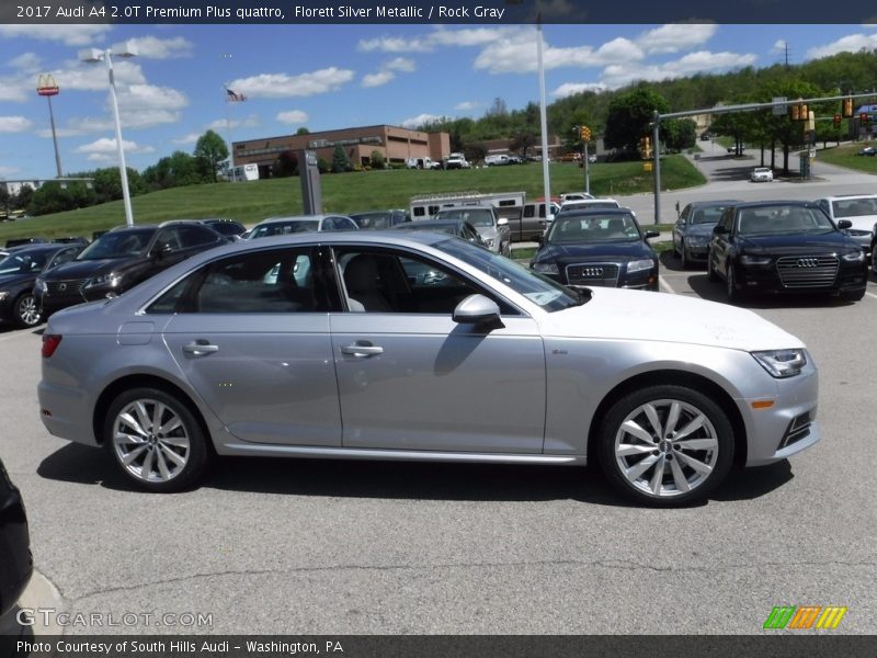  2017 A4 2.0T Premium Plus quattro Florett Silver Metallic