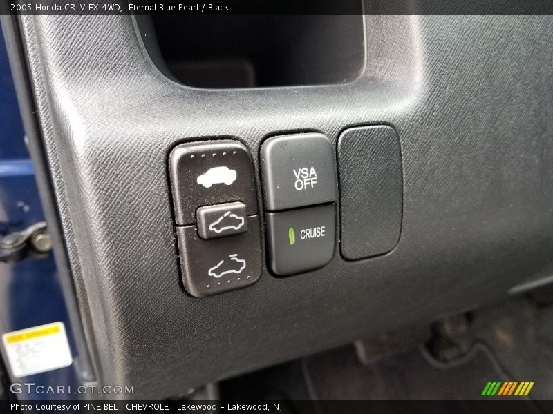 Eternal Blue Pearl / Black 2005 Honda CR-V EX 4WD