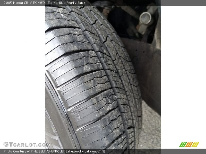 Eternal Blue Pearl / Black 2005 Honda CR-V EX 4WD