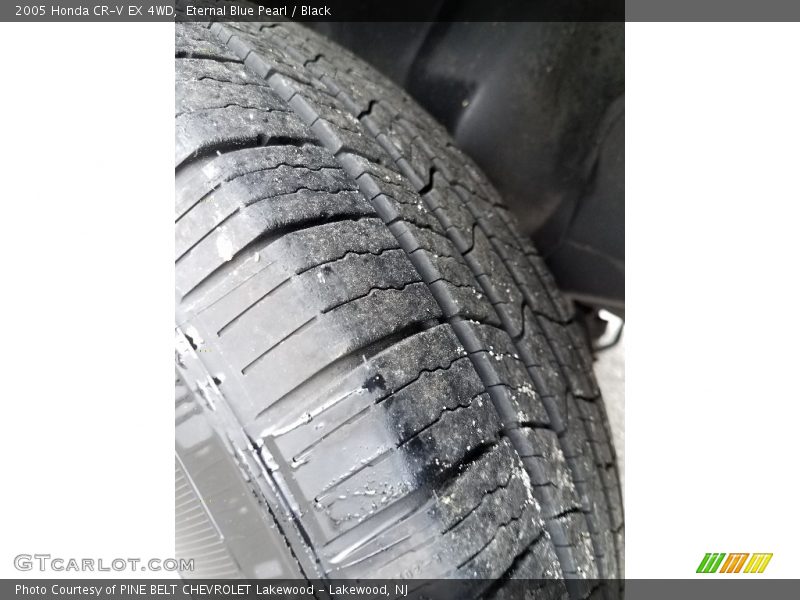Eternal Blue Pearl / Black 2005 Honda CR-V EX 4WD