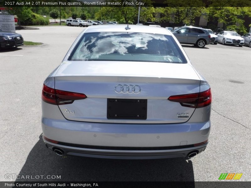 Florett Silver Metallic / Rock Gray 2017 Audi A4 2.0T Premium Plus quattro