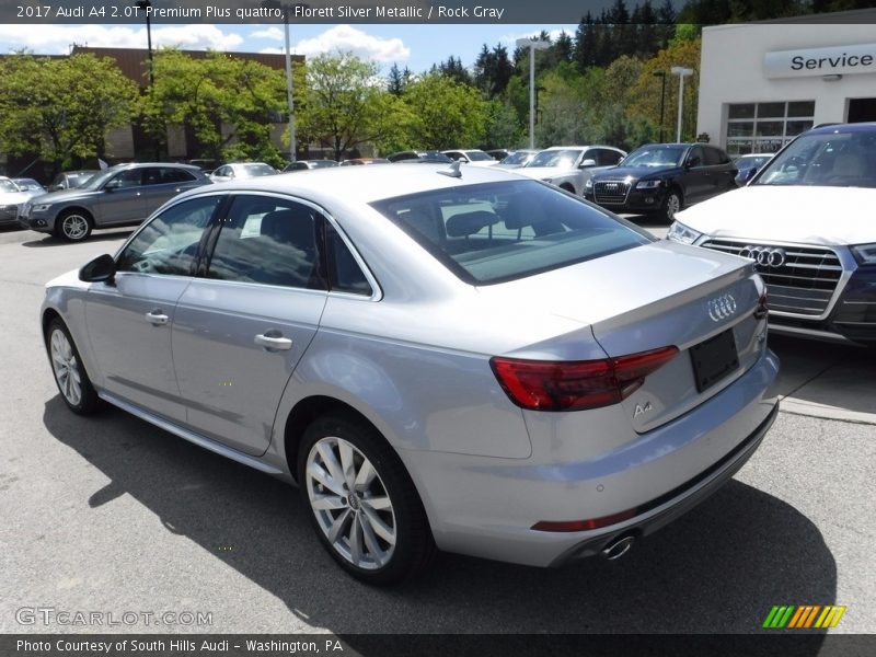 Florett Silver Metallic / Rock Gray 2017 Audi A4 2.0T Premium Plus quattro