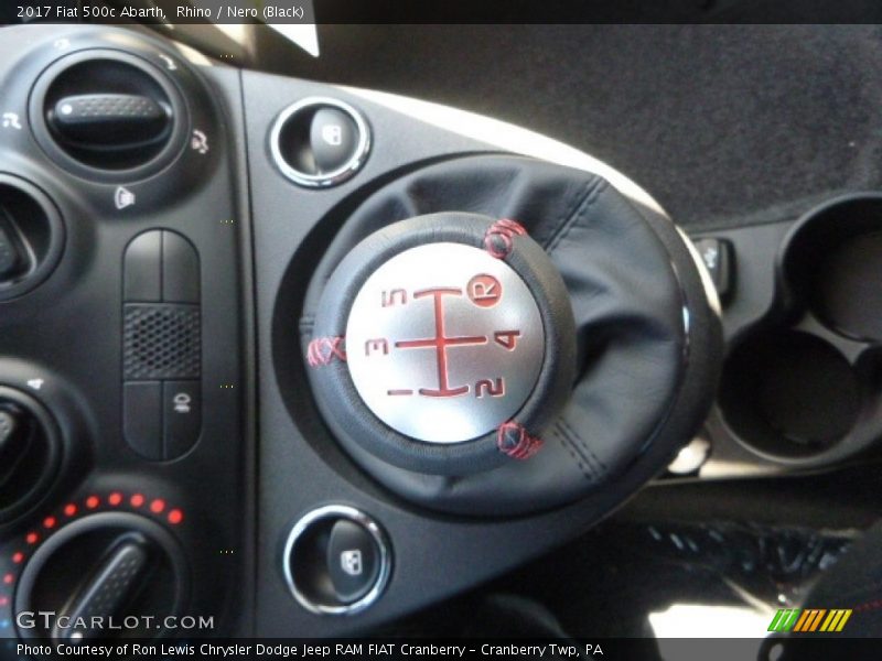 2017 500c Abarth 5 Speed Manual Shifter
