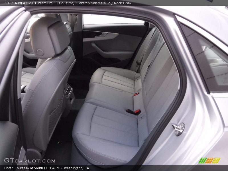 Rear Seat of 2017 A4 2.0T Premium Plus quattro