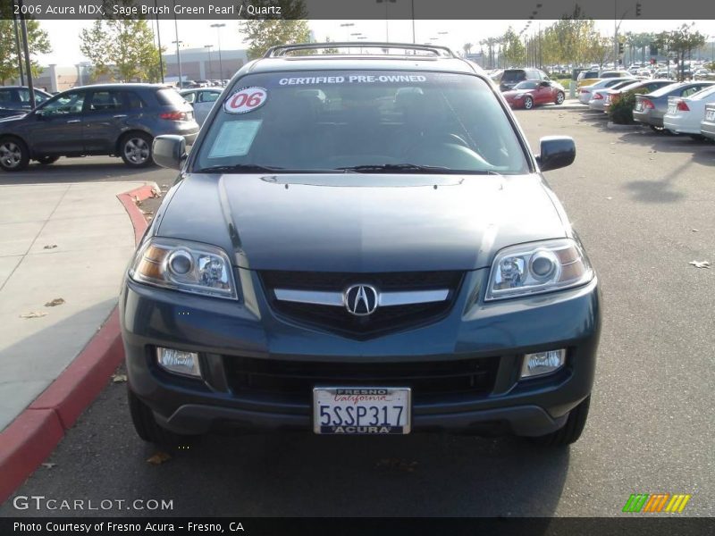 Sage Brush Green Pearl / Quartz 2006 Acura MDX