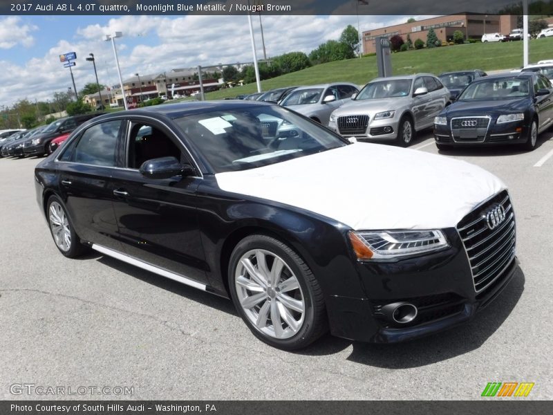 Front 3/4 View of 2017 A8 L 4.0T quattro