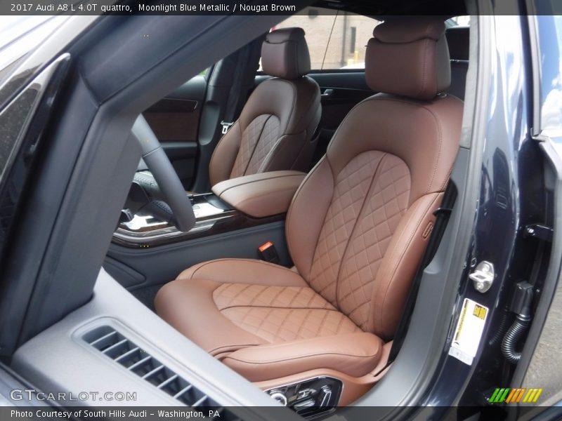 Front Seat of 2017 A8 L 4.0T quattro