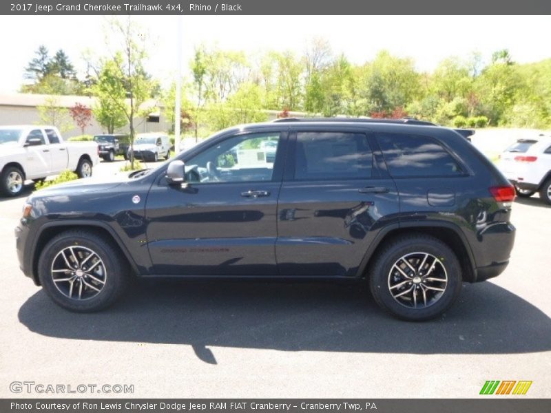 Rhino / Black 2017 Jeep Grand Cherokee Trailhawk 4x4