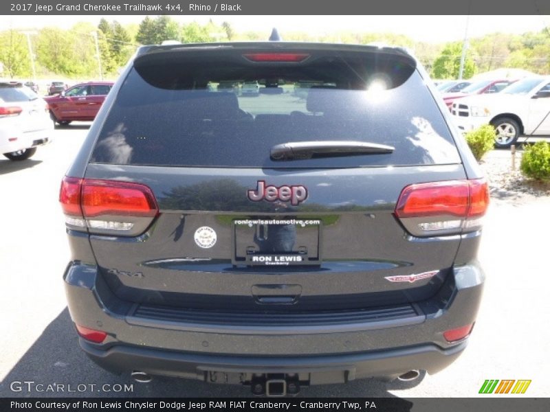 Rhino / Black 2017 Jeep Grand Cherokee Trailhawk 4x4