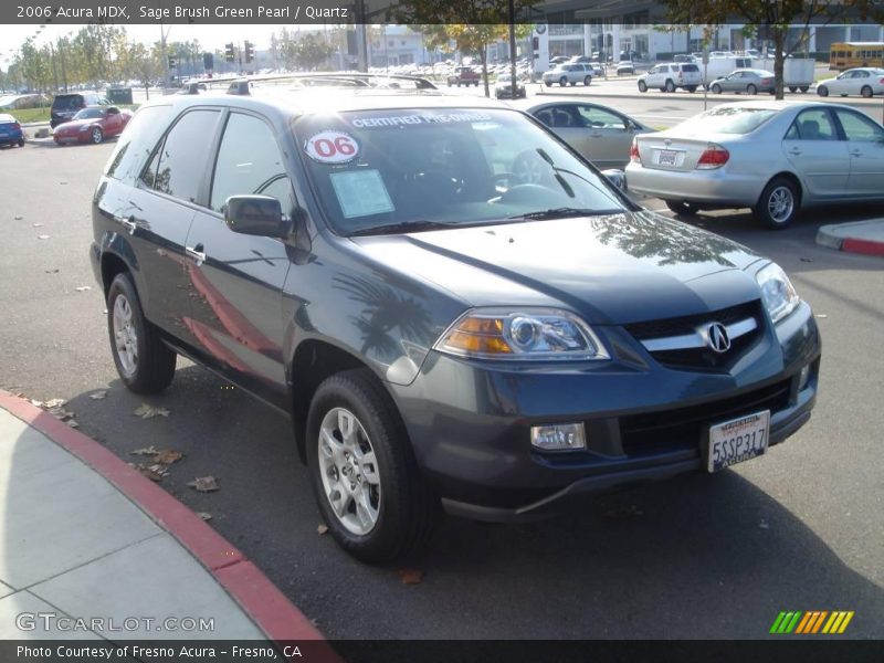 Sage Brush Green Pearl / Quartz 2006 Acura MDX