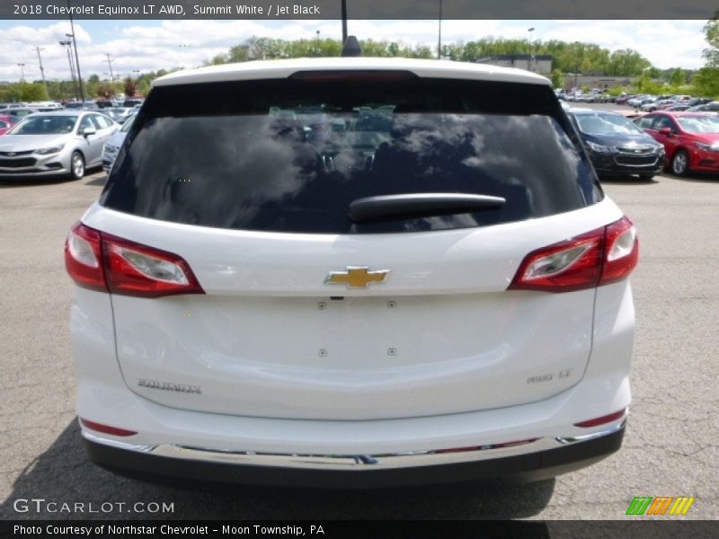 Summit White / Jet Black 2018 Chevrolet Equinox LT AWD