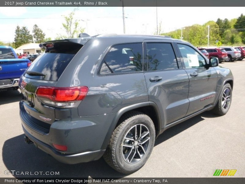 Rhino / Black 2017 Jeep Grand Cherokee Trailhawk 4x4