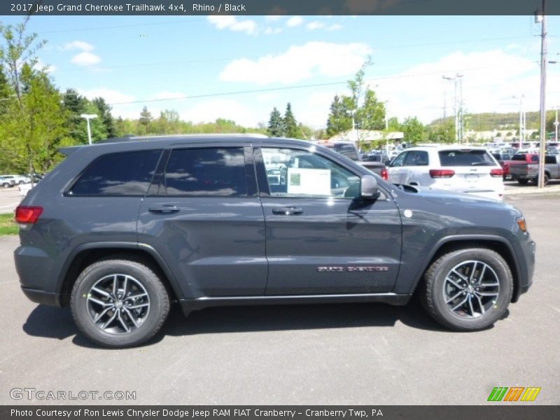 Rhino / Black 2017 Jeep Grand Cherokee Trailhawk 4x4