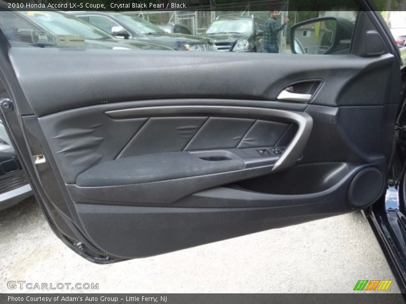Crystal Black Pearl / Black 2010 Honda Accord LX-S Coupe
