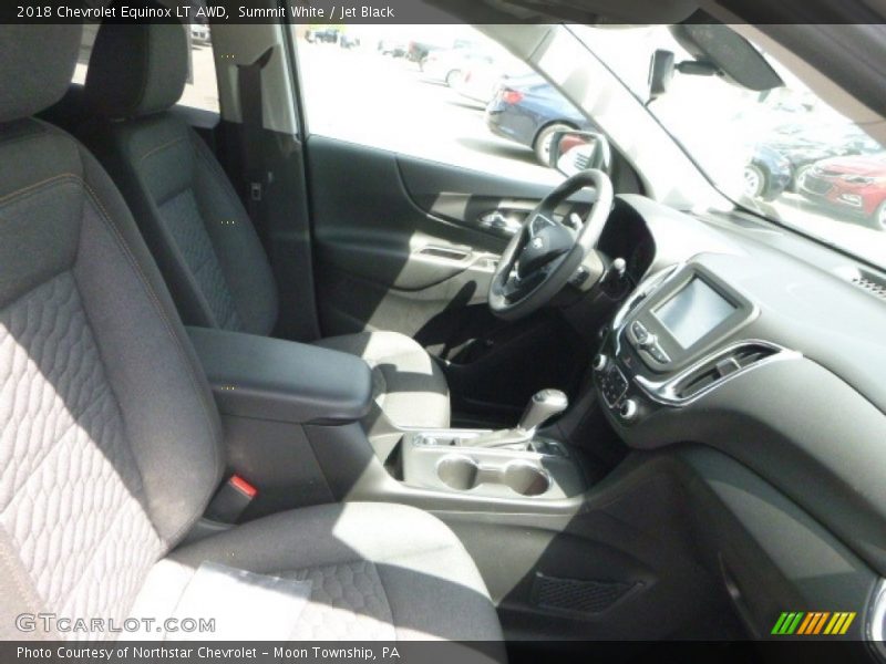 Summit White / Jet Black 2018 Chevrolet Equinox LT AWD