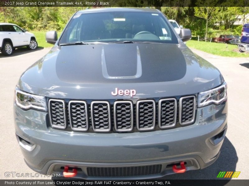Rhino / Black 2017 Jeep Grand Cherokee Trailhawk 4x4