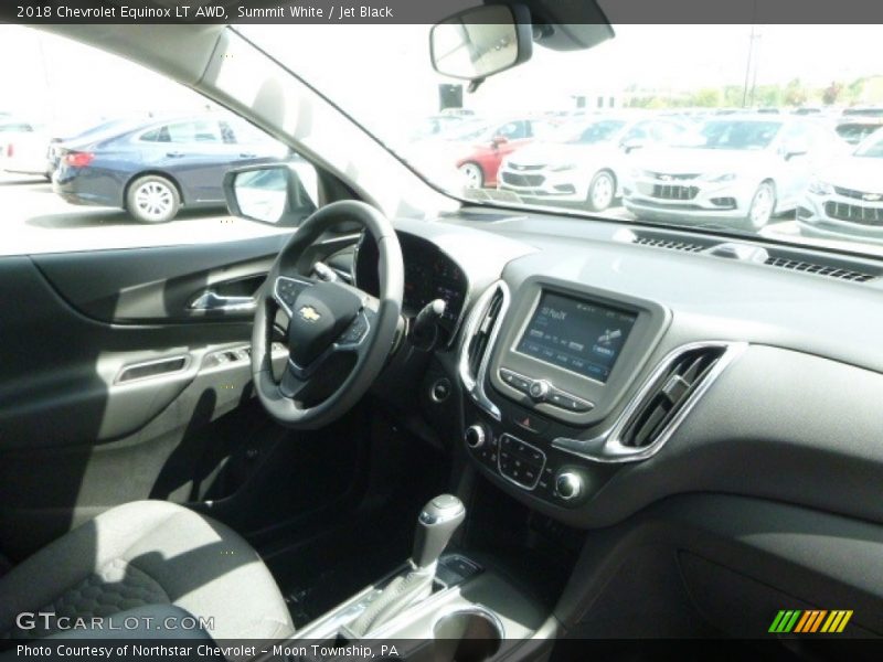 Summit White / Jet Black 2018 Chevrolet Equinox LT AWD