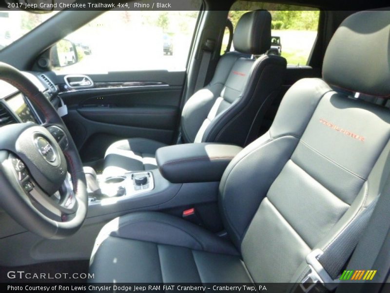 Rhino / Black 2017 Jeep Grand Cherokee Trailhawk 4x4