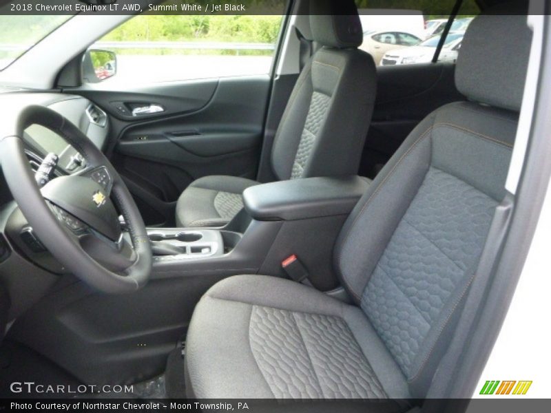 Summit White / Jet Black 2018 Chevrolet Equinox LT AWD