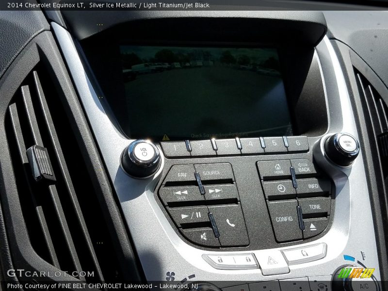 Silver Ice Metallic / Light Titanium/Jet Black 2014 Chevrolet Equinox LT