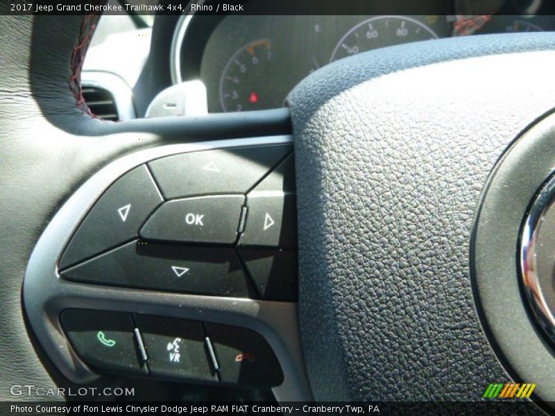 Rhino / Black 2017 Jeep Grand Cherokee Trailhawk 4x4
