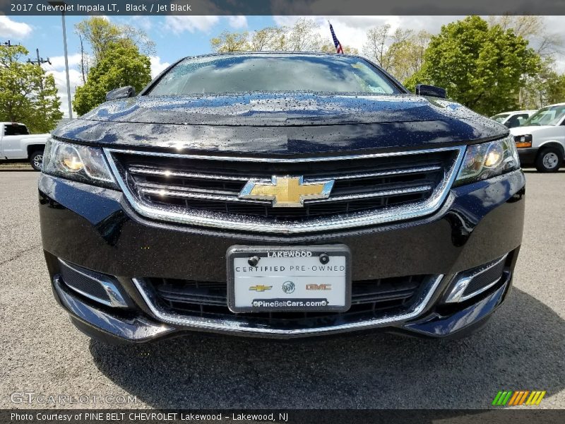 Black / Jet Black 2017 Chevrolet Impala LT