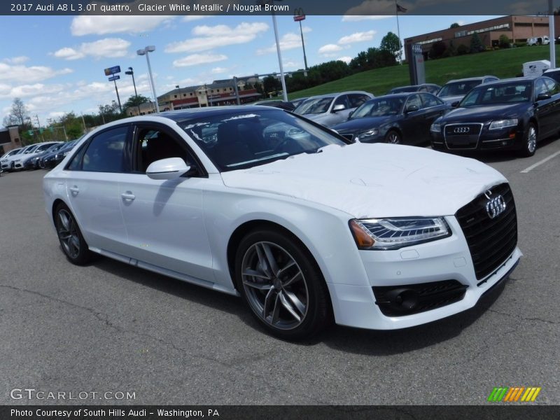 Front 3/4 View of 2017 A8 L 3.0T quattro