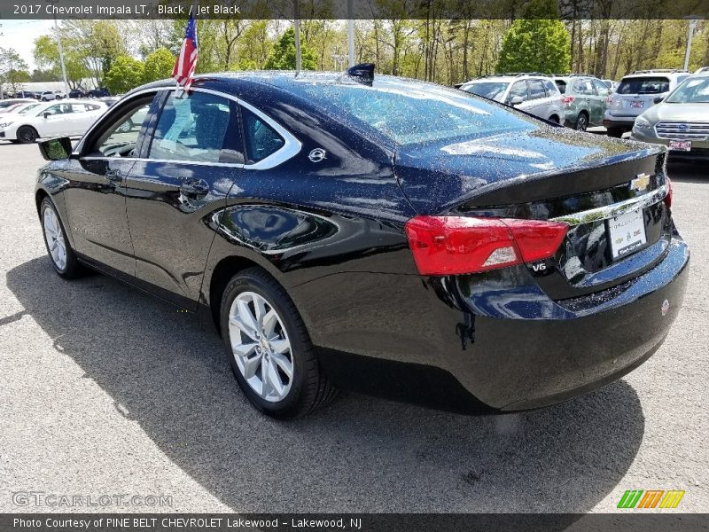 Black / Jet Black 2017 Chevrolet Impala LT