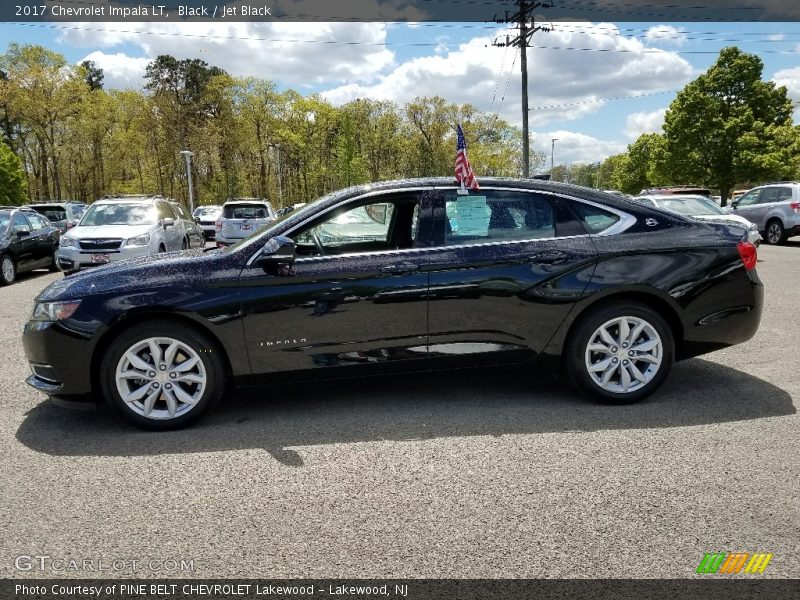 Black / Jet Black 2017 Chevrolet Impala LT
