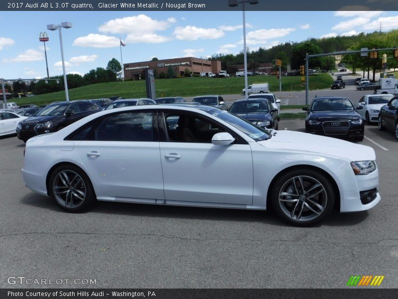  2017 A8 L 3.0T quattro Glacier White Metallic