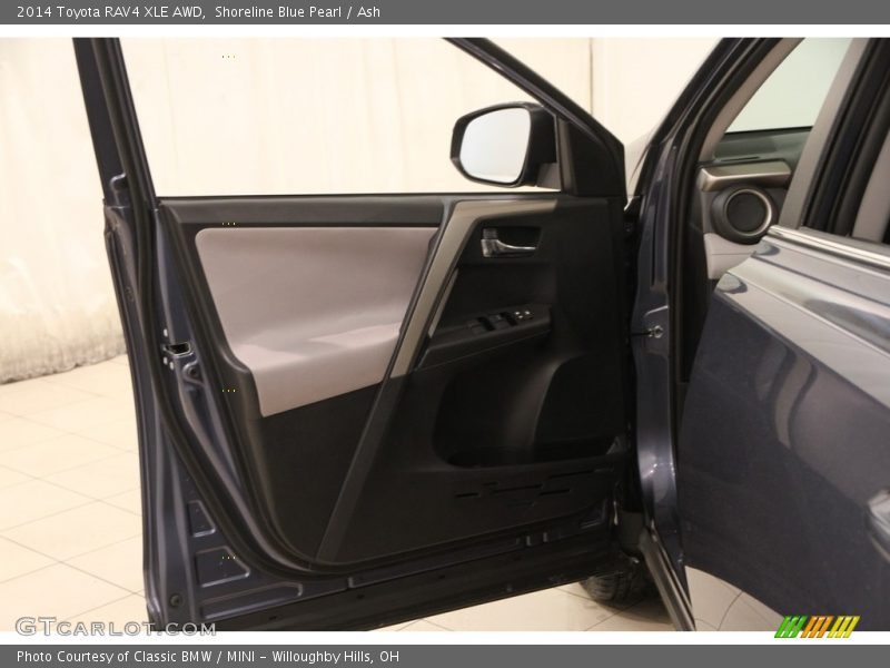 Shoreline Blue Pearl / Ash 2014 Toyota RAV4 XLE AWD