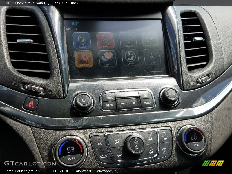 Black / Jet Black 2017 Chevrolet Impala LT