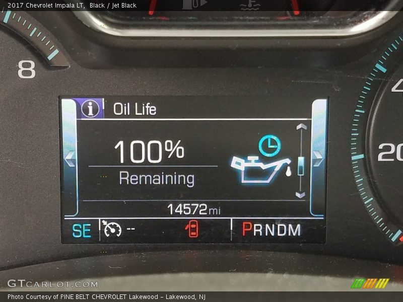 Black / Jet Black 2017 Chevrolet Impala LT