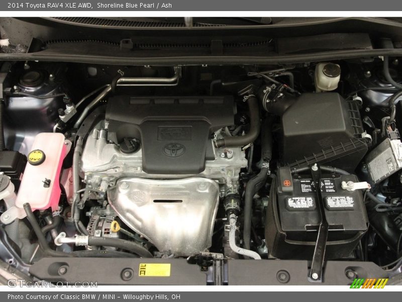 Shoreline Blue Pearl / Ash 2014 Toyota RAV4 XLE AWD