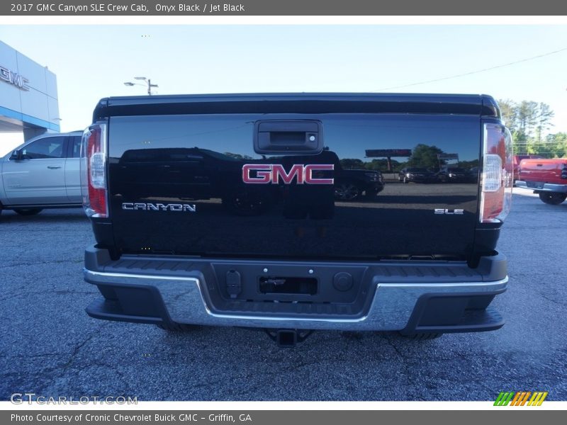 Onyx Black / Jet Black 2017 GMC Canyon SLE Crew Cab