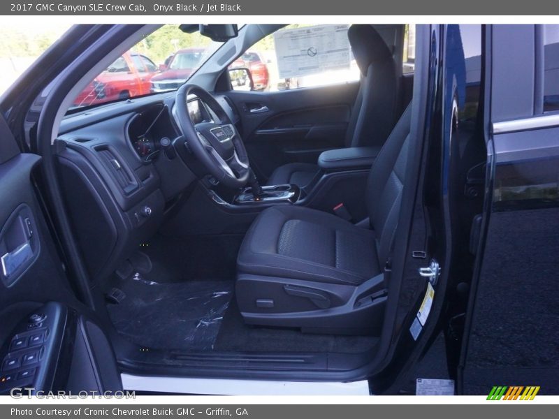Onyx Black / Jet Black 2017 GMC Canyon SLE Crew Cab
