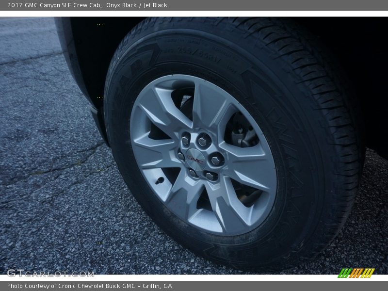 Onyx Black / Jet Black 2017 GMC Canyon SLE Crew Cab