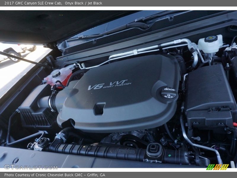 Onyx Black / Jet Black 2017 GMC Canyon SLE Crew Cab