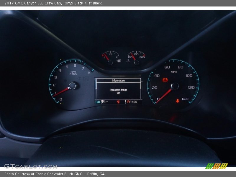 Onyx Black / Jet Black 2017 GMC Canyon SLE Crew Cab