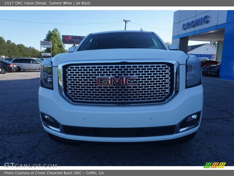 Summit White / Jet Black 2017 GMC Yukon Denali