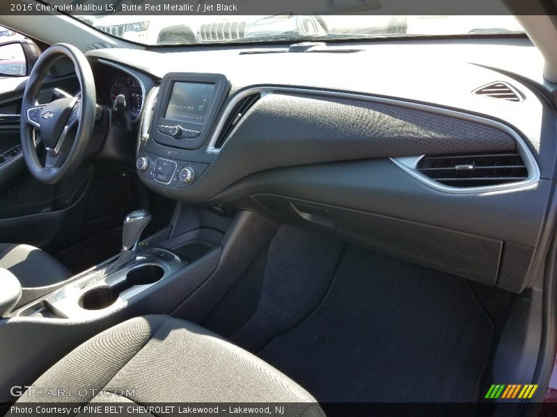 Butte Red Metallic / Jet Black 2016 Chevrolet Malibu LS