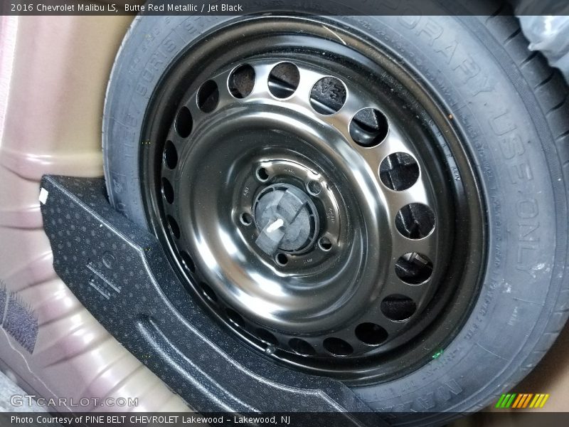 Butte Red Metallic / Jet Black 2016 Chevrolet Malibu LS