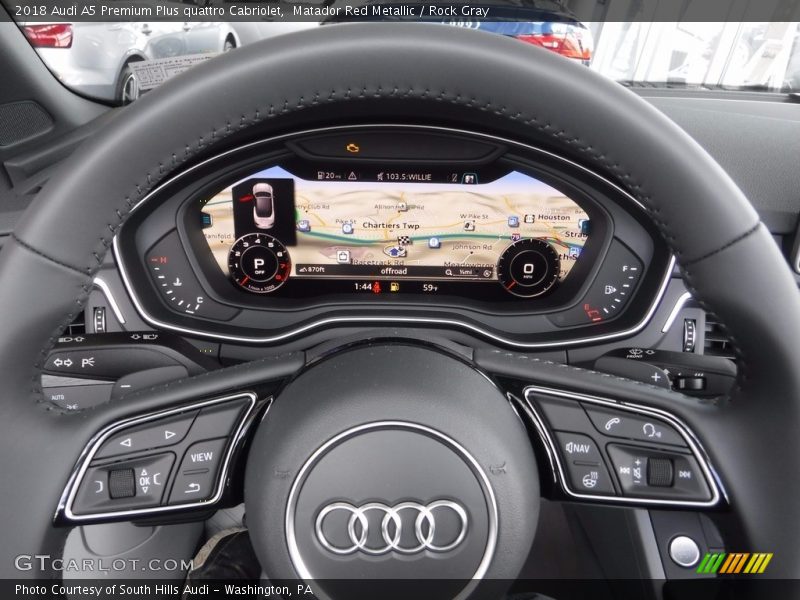  2018 A5 Premium Plus quattro Cabriolet Steering Wheel