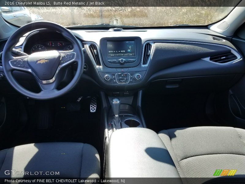 Butte Red Metallic / Jet Black 2016 Chevrolet Malibu LS