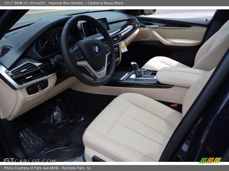  2017 X5 xDrive35i Canberra Beige/Black Interior
