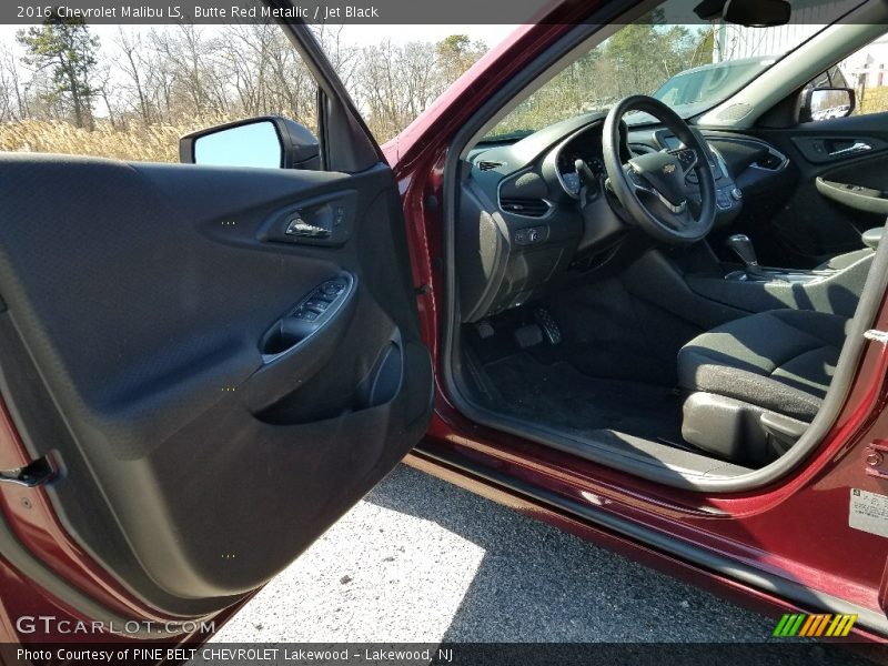 Butte Red Metallic / Jet Black 2016 Chevrolet Malibu LS