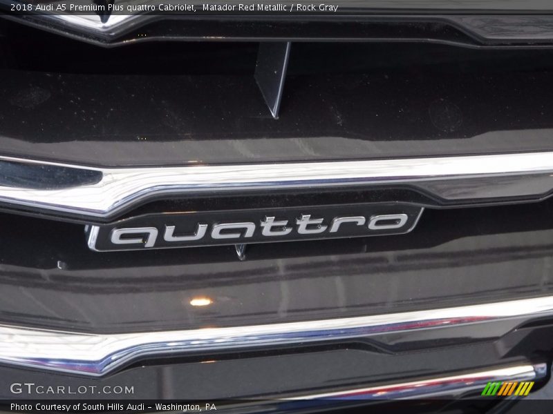  2018 A5 Premium Plus quattro Cabriolet Logo