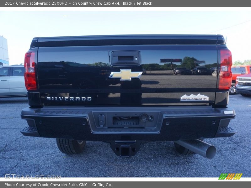 Black / Jet Black 2017 Chevrolet Silverado 2500HD High Country Crew Cab 4x4