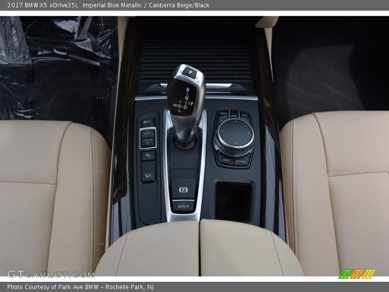 Imperial Blue Metallic / Canberra Beige/Black 2017 BMW X5 xDrive35i